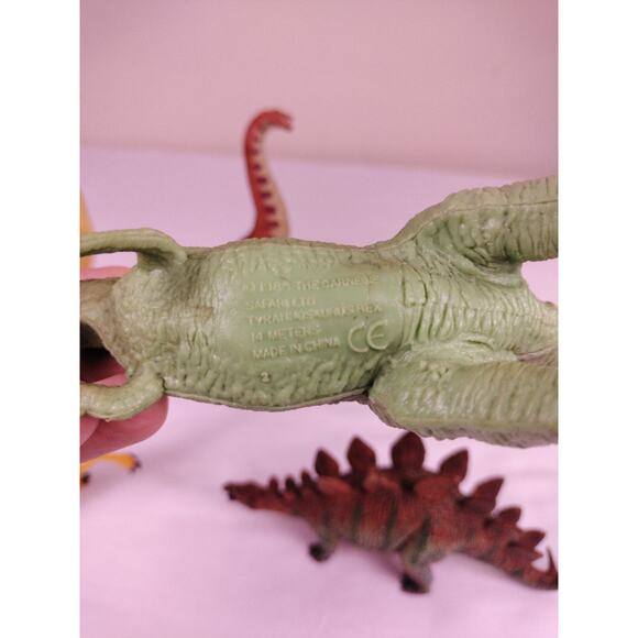 Vintage Safari Ltd Dinosaur Lot 3 Safari Dinosaurs 2 Random - Picture 11 of 13